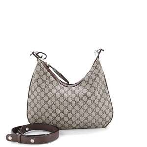 Gucci Attache Shoulder Bag Gg Coated #204704G21B